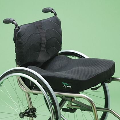 The Ride Forward Cushion paired with the Ride Corbac back support.